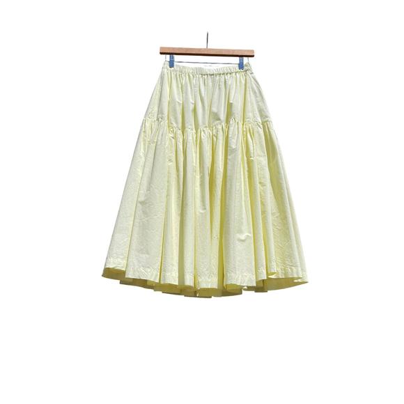 NEW FABIANA PIGNA paru midi skirt in custard - Picture 2 of 2